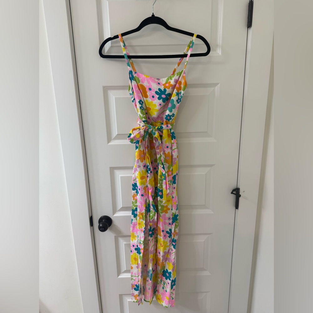 Show Me Your Mumu Amalfi Coast Midi Dress in Petal Pop